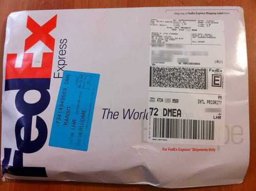 Посылка FedEx Switcheasy